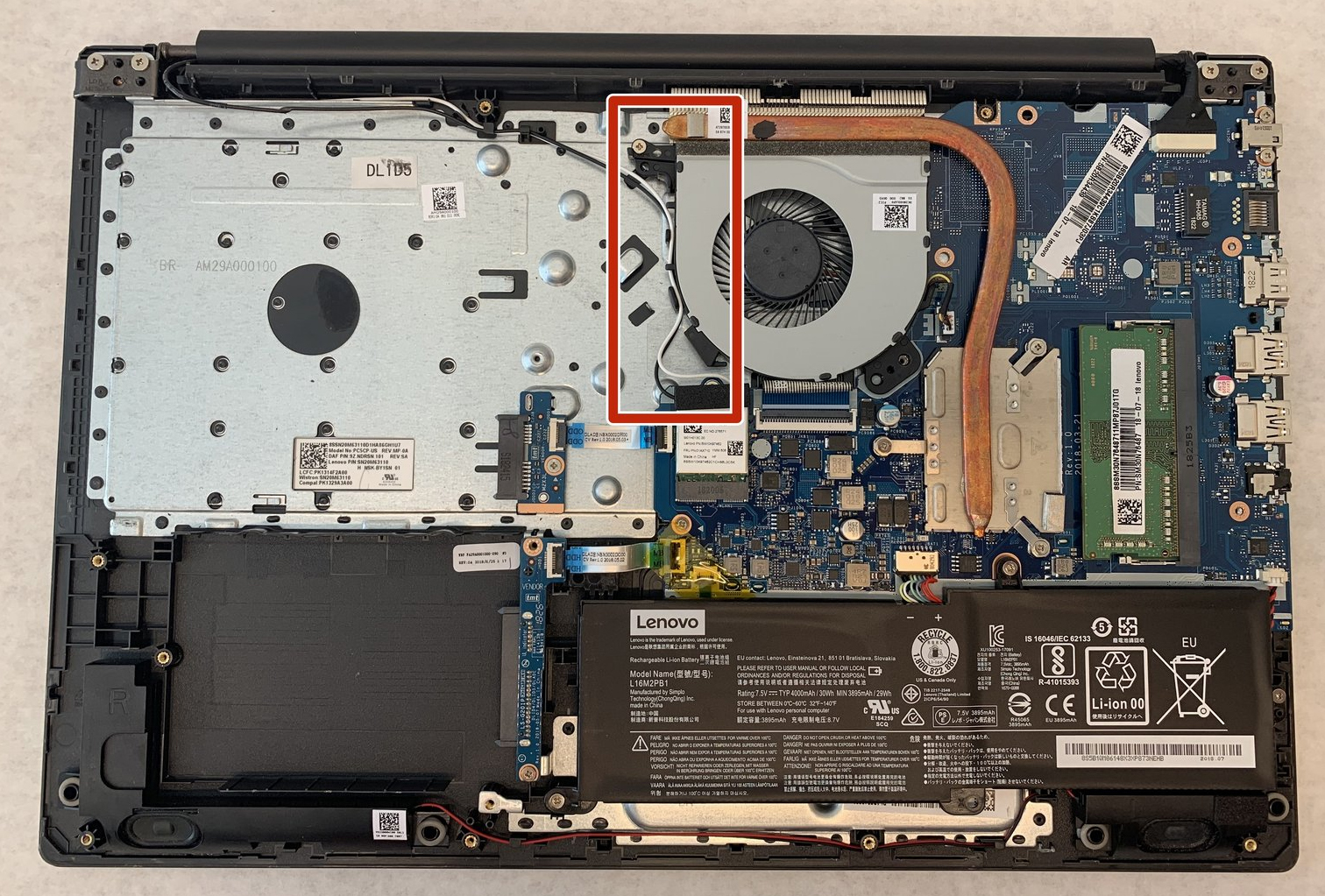 How to replace and fix LENOVO IDEAPAD 130-15IKB DLADE 15 EDP FHD LED DC020032X00 LCD Cable (IdeaPad 130-15AST)